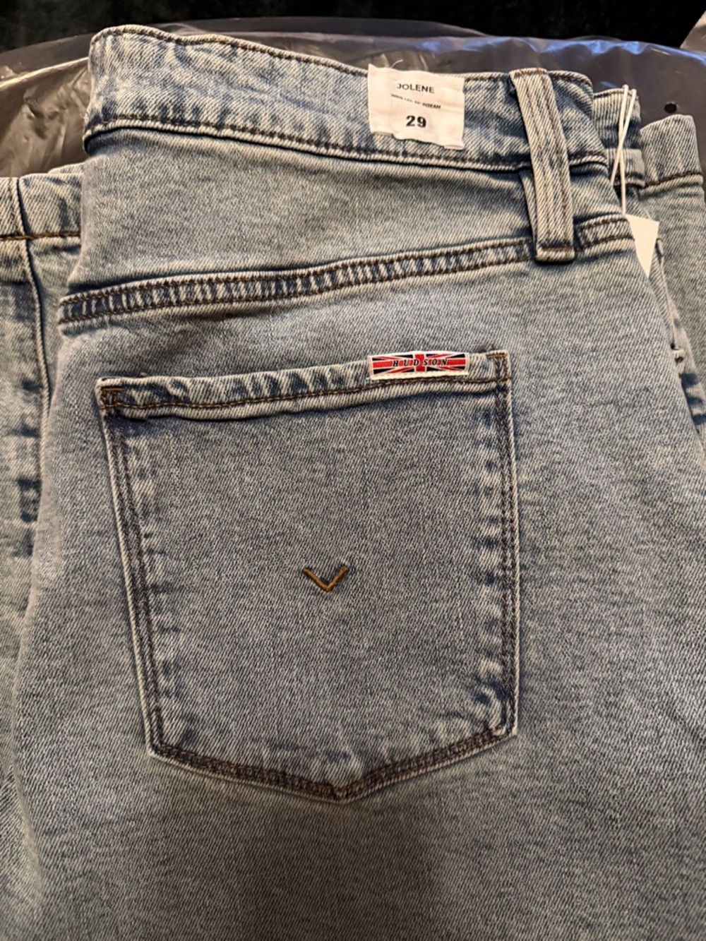 Hudson Jeans Light Blue Womens Boyfriend Jeans
